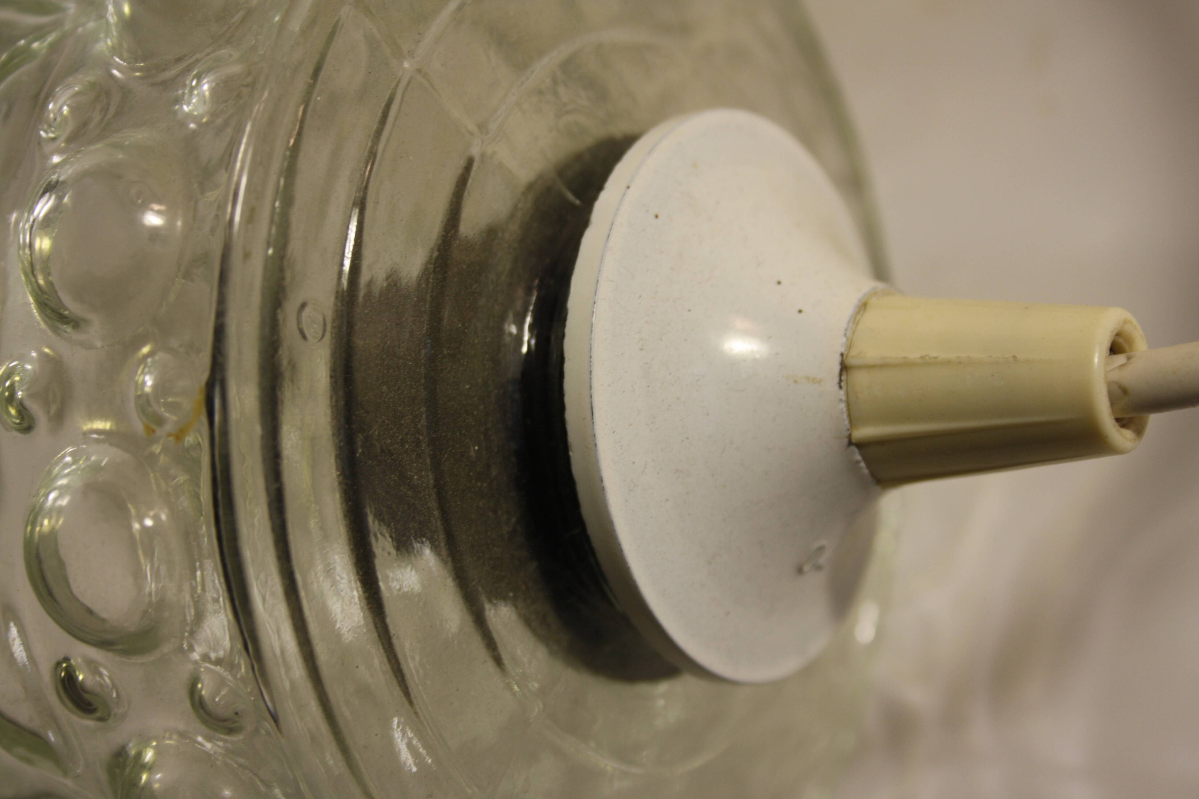 Pair of transparent portable lamps