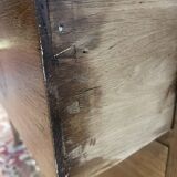 Restored Oak effect Transition style chest of drawers
