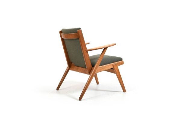 Rare fauteuil Arne Wahl Iversen, modèle 14