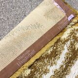 Vintage wool shaggy rug by Junghans Germany 1970s