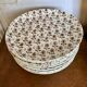 Set of 10 Gien dessert plates
