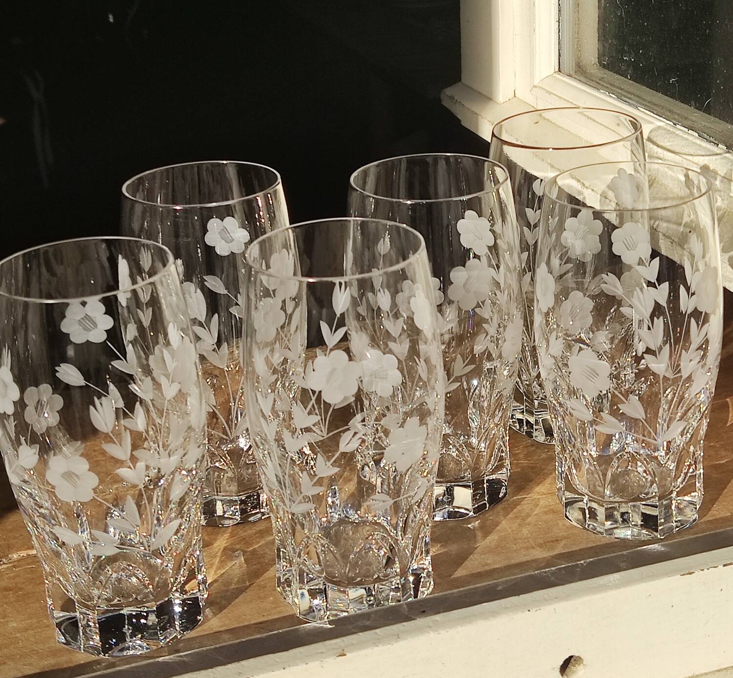 Villeroy & Boch crystal orangeade cocktail set