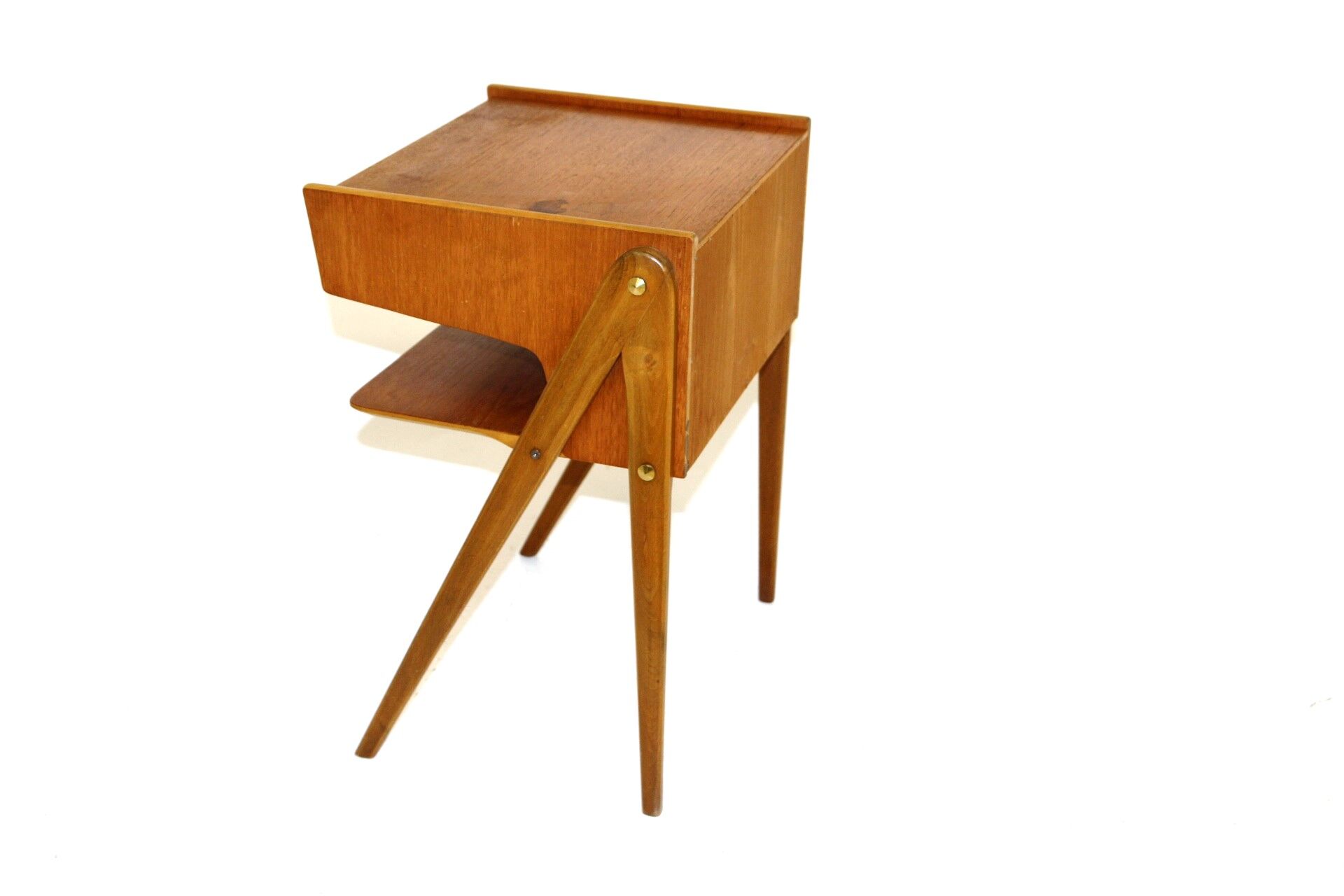 Teak bedside table, Sweden, 1950