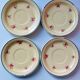 Lot 4 flower coffee cups salins granit france