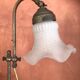 Lampe de bureau tulipe en bronze Bolzonella