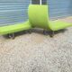 Bartoli sofa bench design highway 4 modules green Anis