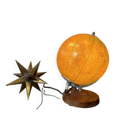 Vintage globe 1980 / lighting – glass
