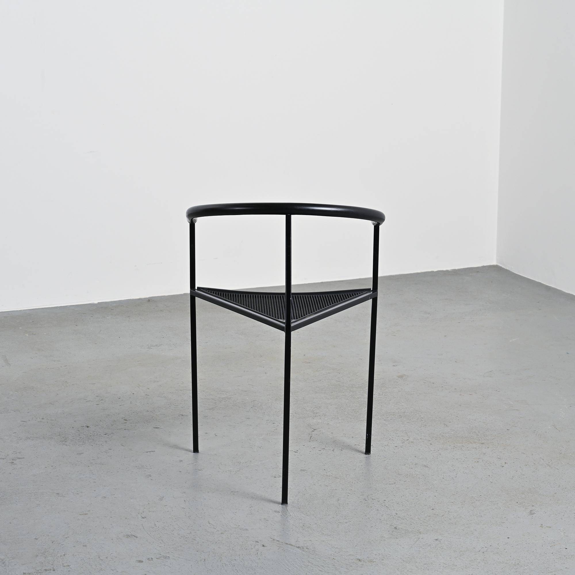 Millepunte chairs by Peregalli and Calatroni for Zeus Noto, around 1985.