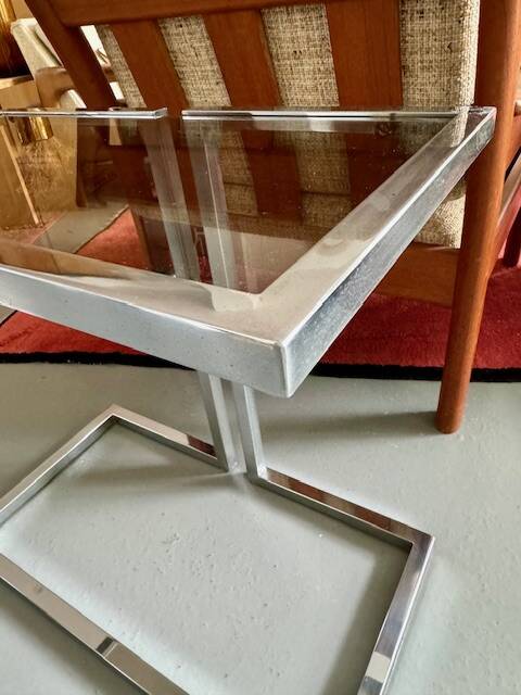 Table console bout de canapé années 70/80