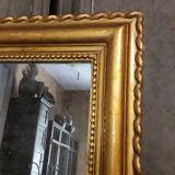 Golden mirror  65x123cm