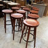 Suite de 11 tabourets de bar