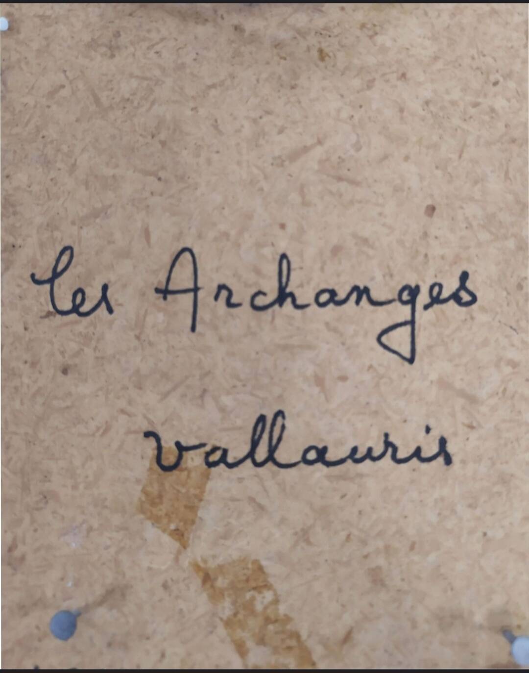 Gilbert Valentin "The Archangels" - Vallauris - Signed work of art - 427