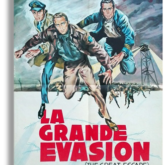 Poster movie original 1963.grande evasiion, Steve McQueen