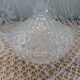 Antique crystal sugar bowl from Arques