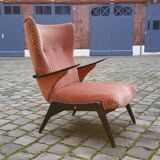 Fauteuil recliner Waing Chair Relax  années 50 60 vintage