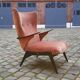 Chair recliner Waing flesh Relax 50 60 vintage years