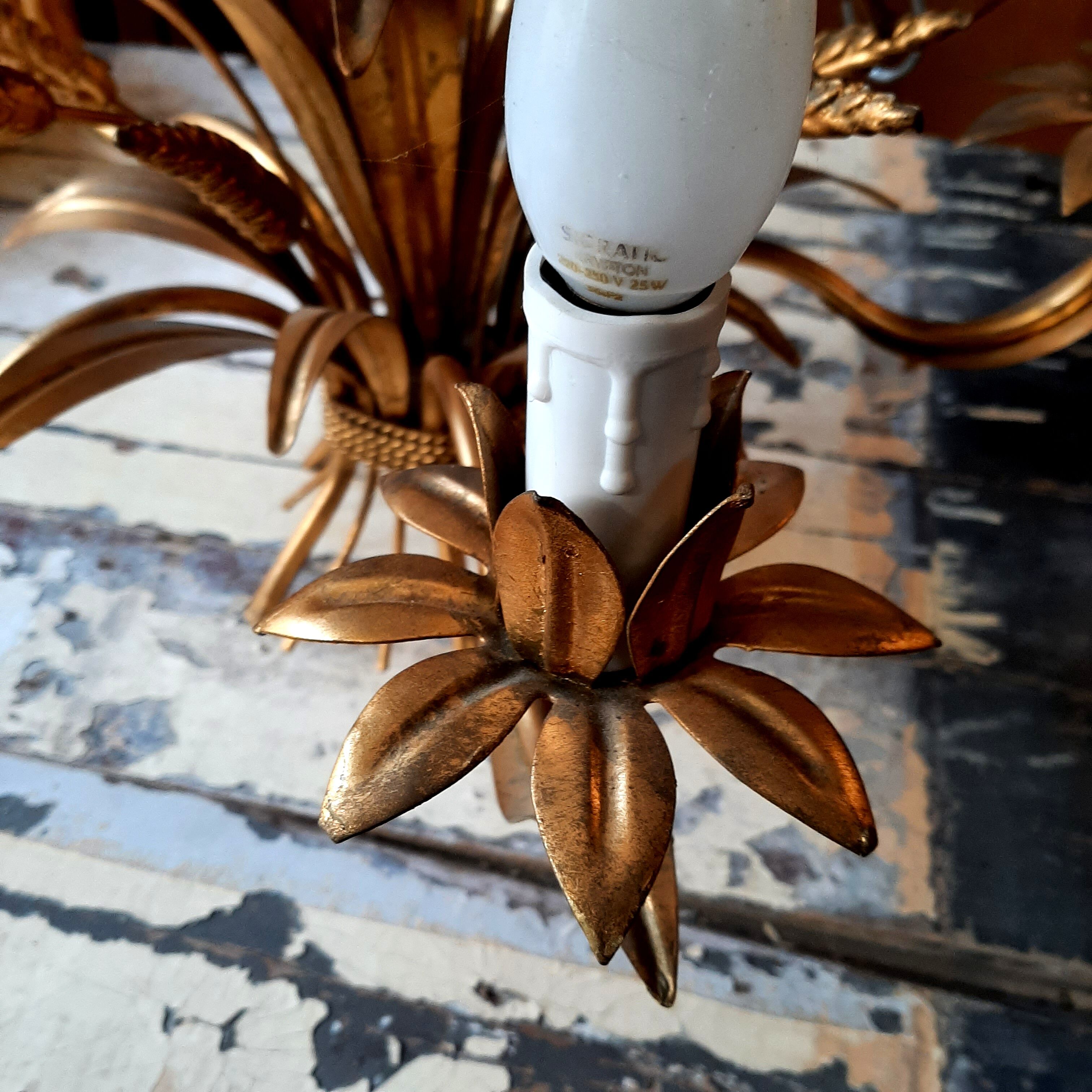 Chandelier ears of wheat around 1965