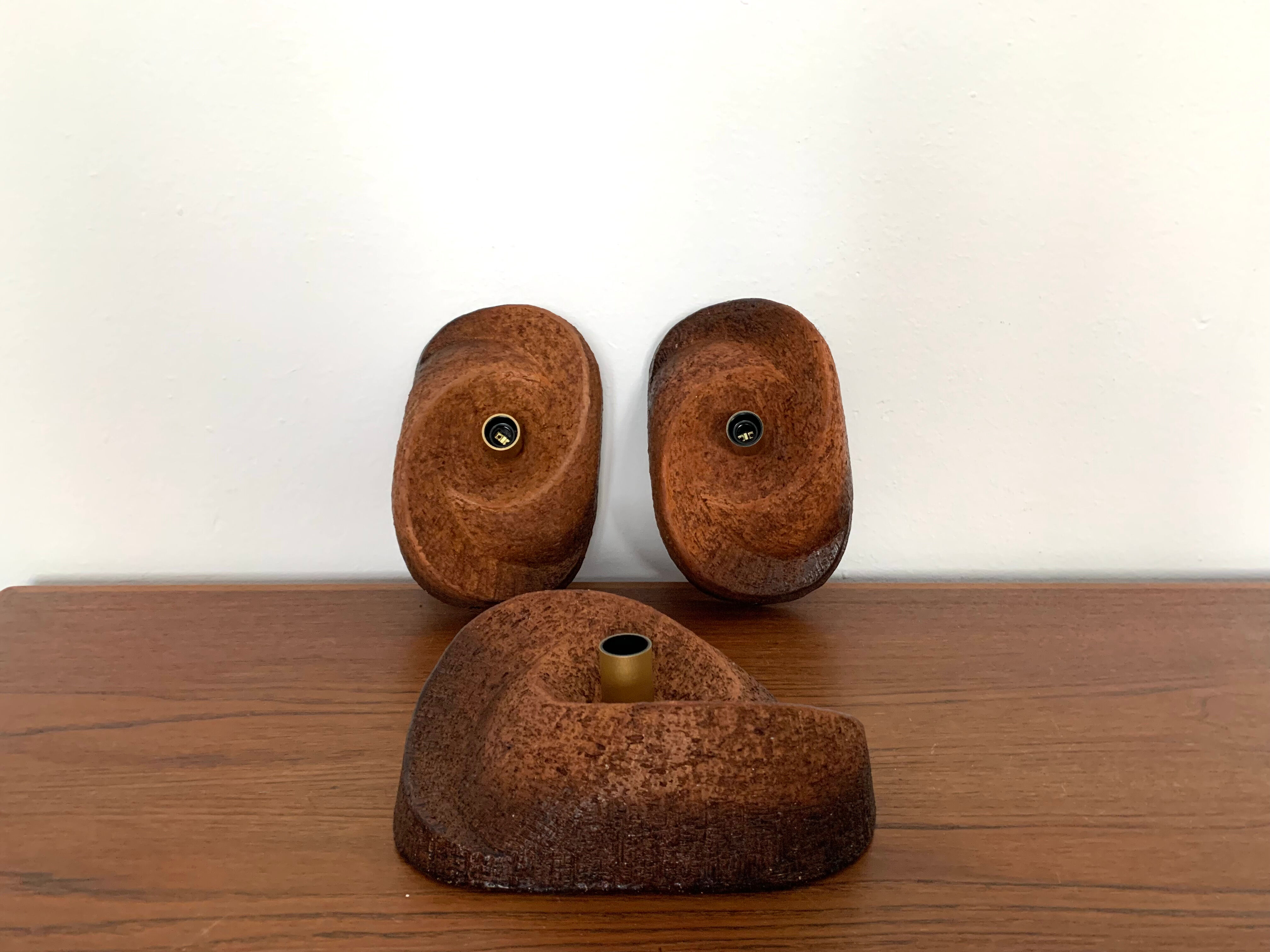 Danish ceramic wall lamp