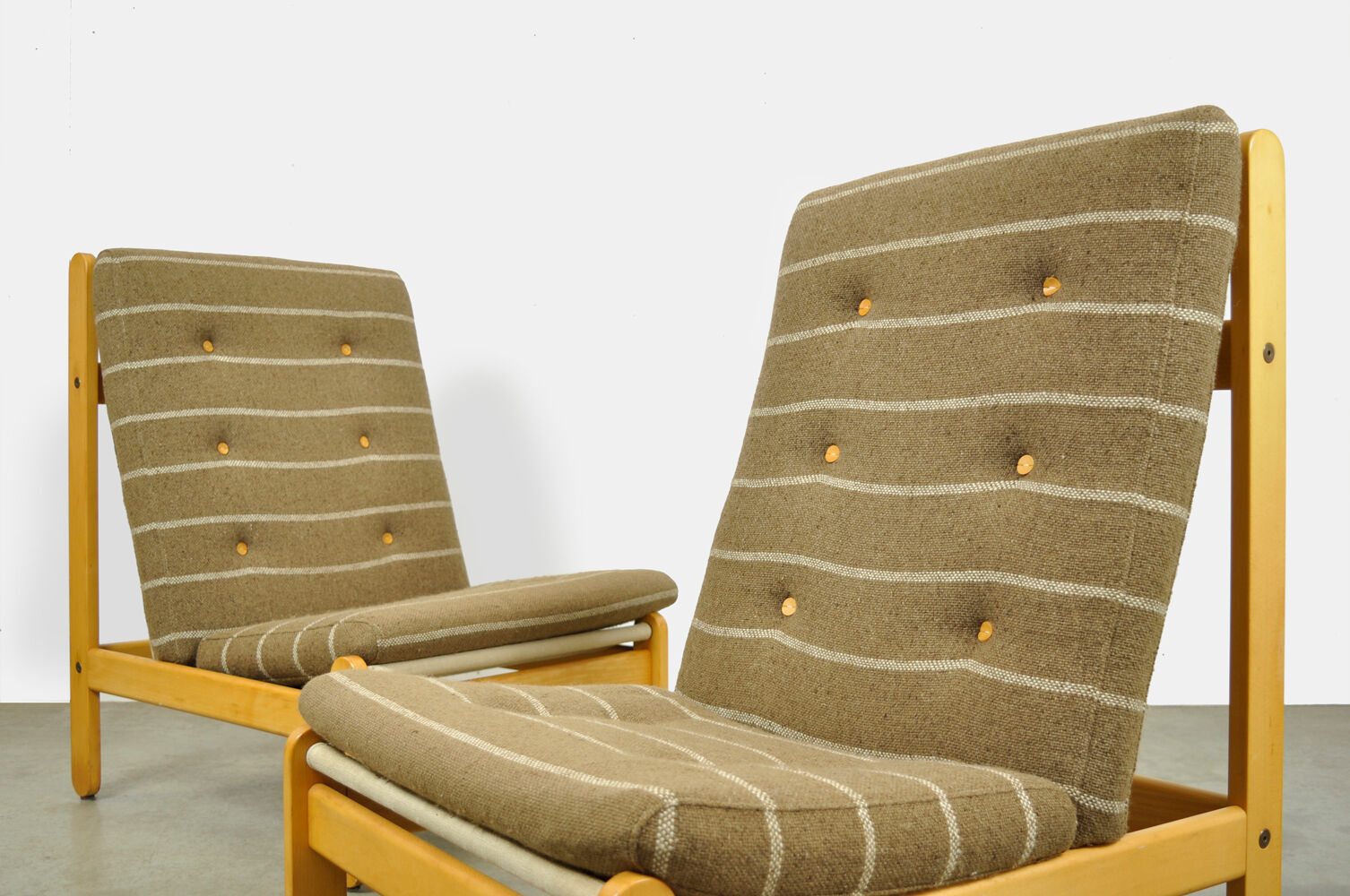 Armchairs by Bernt Petersen for Schiang Furniture, Denmark 1960s