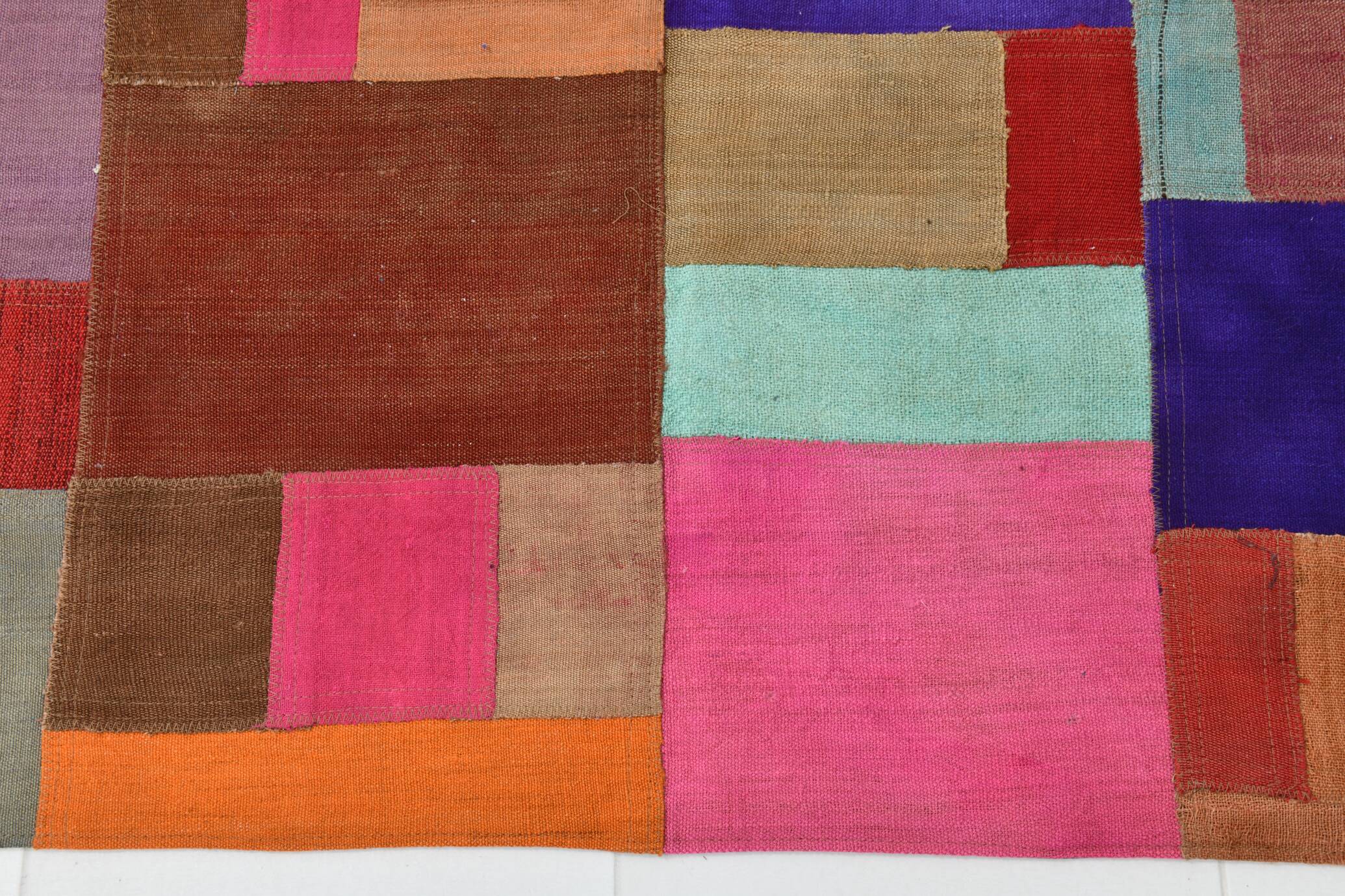 5x7 Vintage Kilim Rug, 153x211Cm