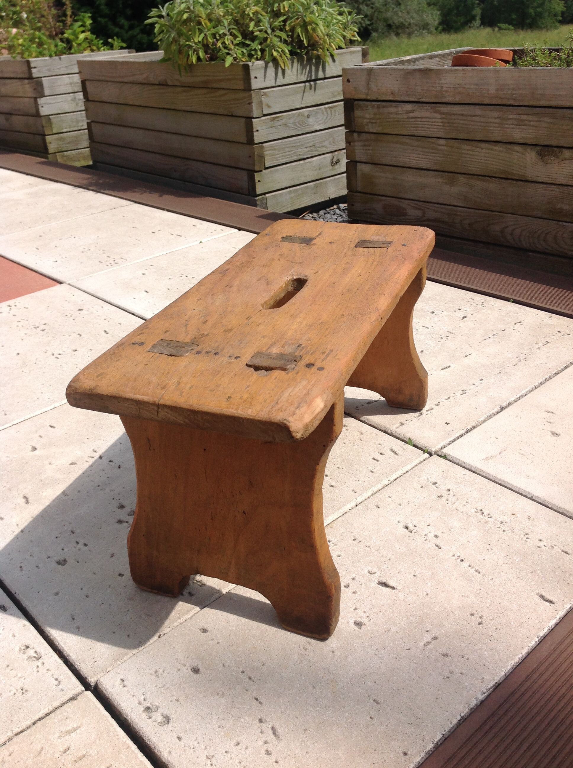 Old stool walk industrial style/vintage years 50-60