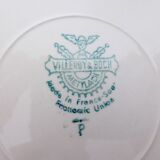 6 vintage Villeroy and Boch dessert plates