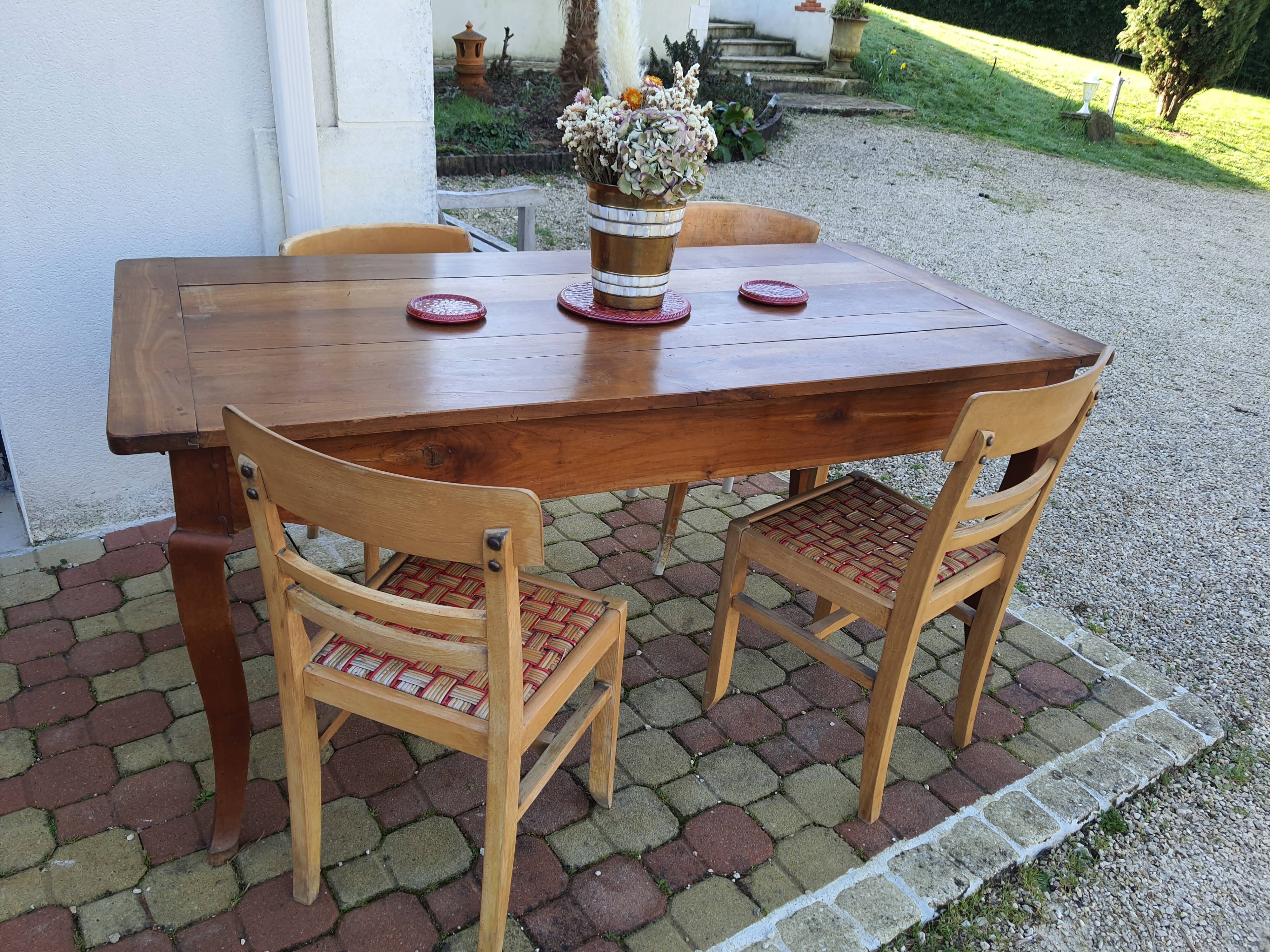 Vintage farm table
