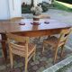Table de ferme vintage