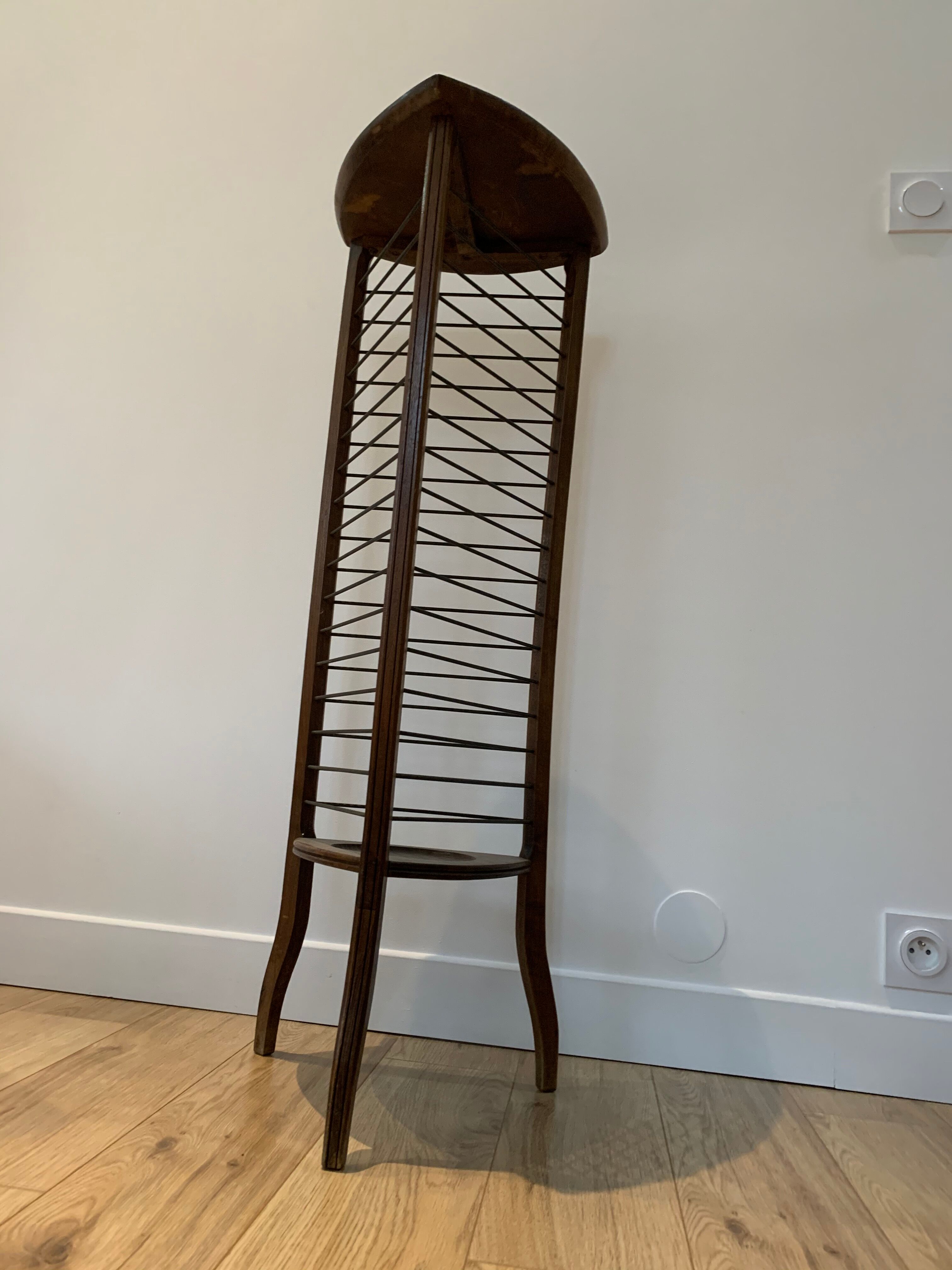 Rare hotel furniture restaurant door antique 19th mahogany plate