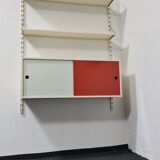 Vintage metal wall unit by Tjerk Reijenga voor Palistro Holland