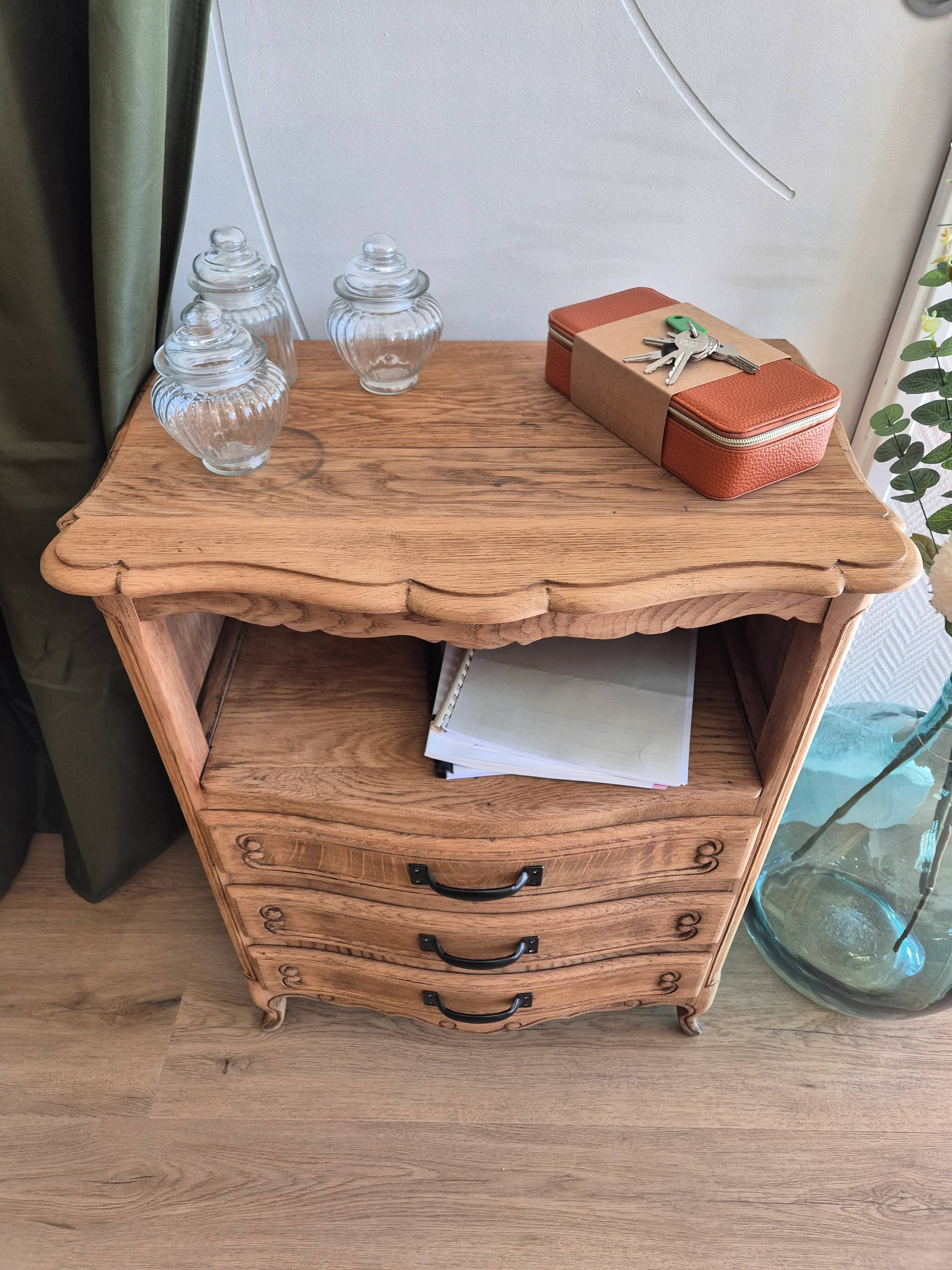 Antique bedside table