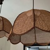 Pair of 1970s rope suspensions