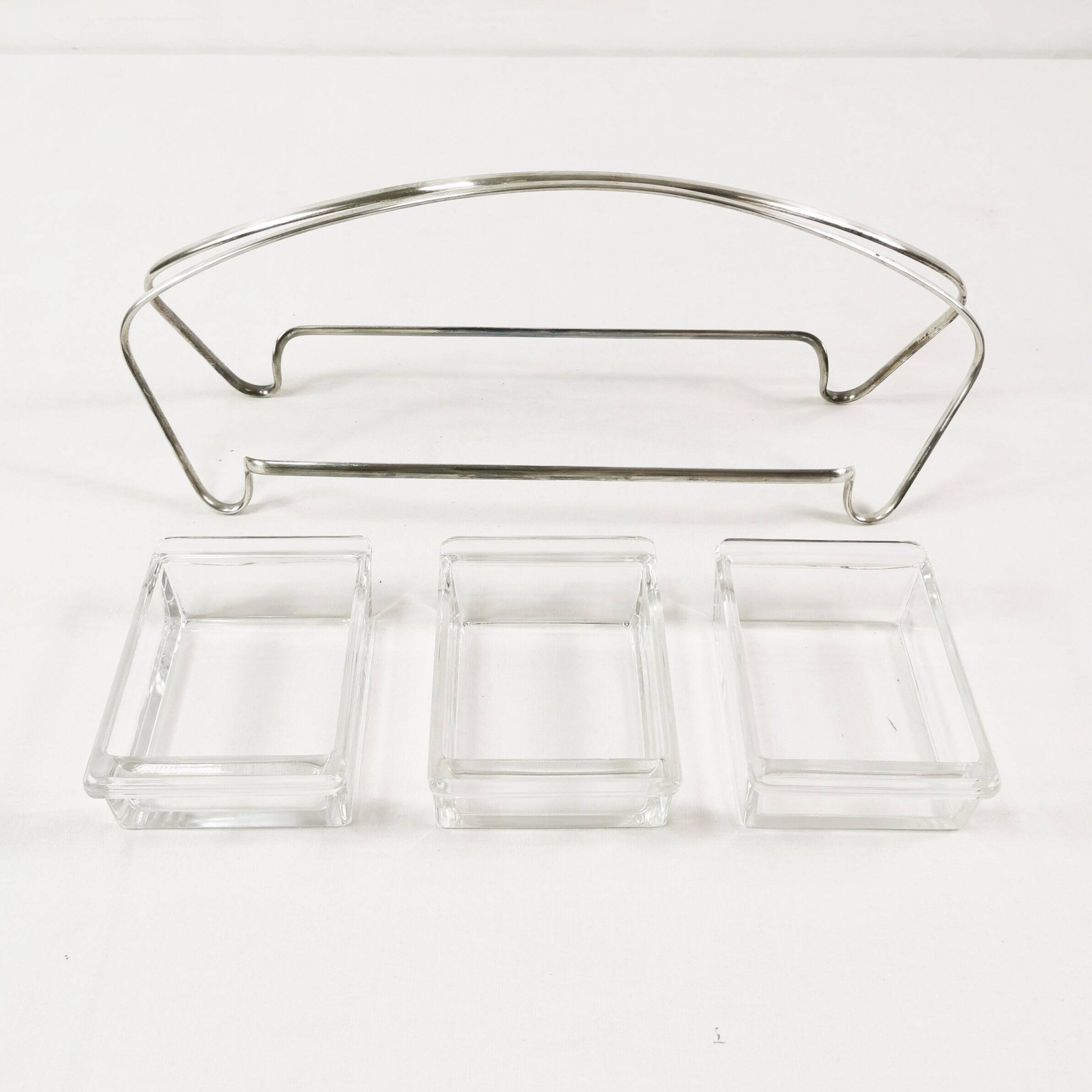 Art Deco serving set, WMF, Germany, 1930s