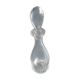 Carafe en verre et support porte bouteille XIXème