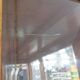 Empire style silver sideboard in elm burl