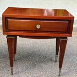Pair of Scandinavian rosewood bedside tables