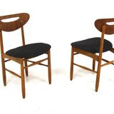Set of 2 teak chairs, AB Nässjö, Stolfabrik, Sweden, 1960
