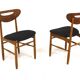 Set de 2 chaises en teck, AB Nässjö, Stolfabrik, Suède, 1960