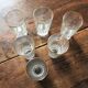 Lot 6 glasses 1960
