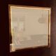 Postmodern Square Bronze Mirror from Belgo Chrom, Belgium, 1980s