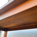 Solid oak dining farm table to eat 1950 220x77x75cm