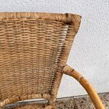 Set of 4 bamboo chairs