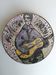 Huguette & marius bessone large ceramic plate vallauris the guitarist 1