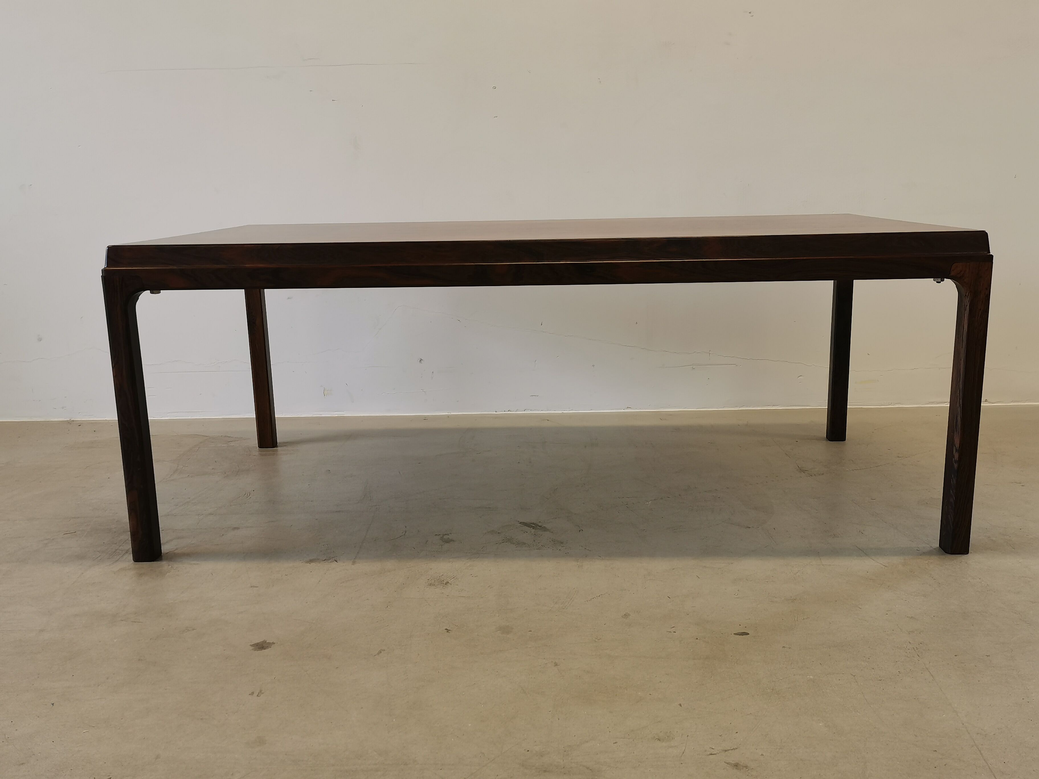 Scandinavian rosewood coffee table Johannes Andersen for Trensum