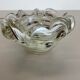 Murano Glass 1,1kg "FLORAL" Bowl Element Shell Ashtray Murano, Italy 1970s