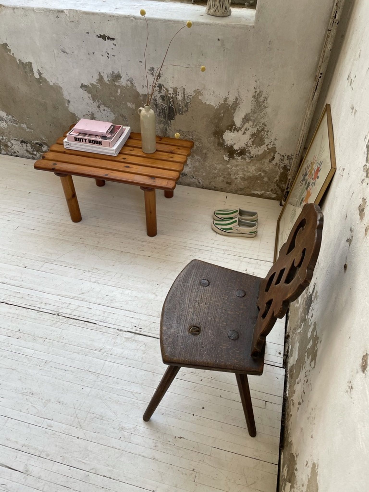 Table basse porte-bagages Rainer Daumiller