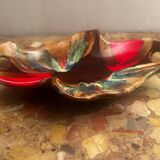 Vintage ceramic bowl / pocket bowl attributed to Vallauris.