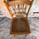 Chair bistrot luterma wood 70s vintage