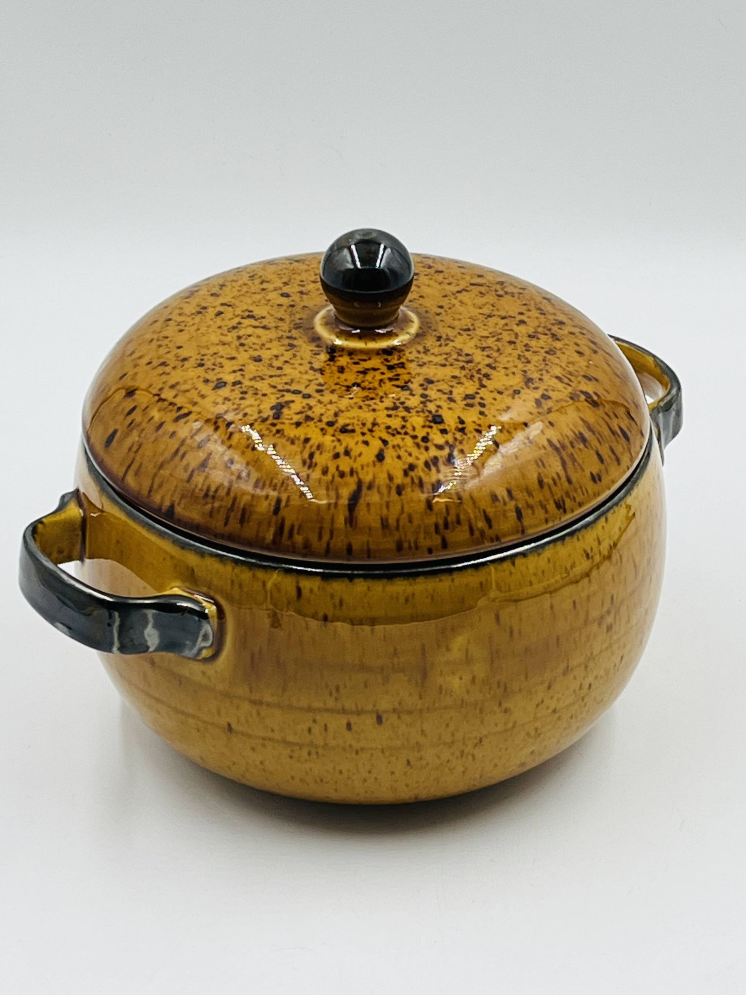 Boch La Louvière soup tureen, Palma decoration, vintage ceramic.
