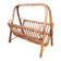 Vintage magazine rack in rattan and bamboo